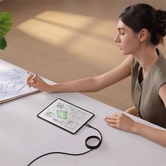 Cáp Sạc Nhanh Dây Nam Châm Chống Rối Baseus Tungsten Gold Magnetic USB to Type-C 100W (1m, 480Mbps)