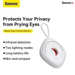 Máy Dò Hồng Ngoại Phát Hiện Camera Baseus Heyo Camera Detector