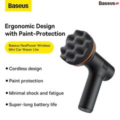 Máy Đánh Bóng Bằng Điện Không Dây Nhỏ Gọn Baseus NeoPower Wireless Mini Car Waxer Lite (4000 mAh, 300 vòng/phút, Waxing and Polishing)