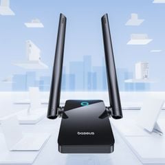 USB Wi-Fi 5/6 Baseus FastJoy Series WiFi Adapter (Ăng-ten ngoài)