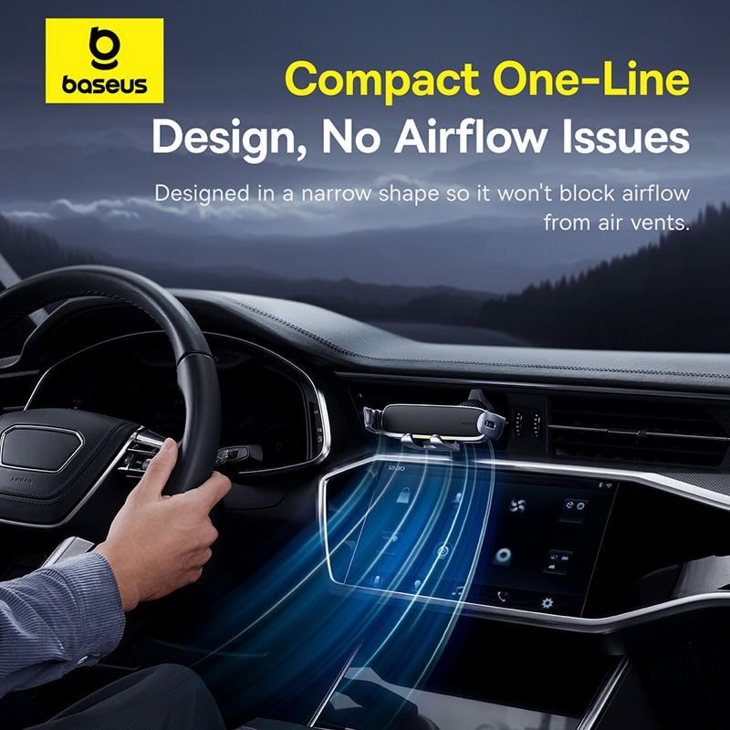 Giá Đỡ Điện Thoại Kẹp Cho Ô Tô Baseus UltraControl Gravity (For Foldable & Non-Foldable Phone)