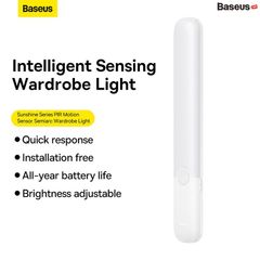 Đèn Cảm Ứng Thông Minh Baseus Sunshine Series PIR Motion Sensor Semiarc Wardrobe Light
