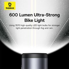 Giá Đỡ Điện Thoại Gắn Trên Xe Đạp Baseus PrimeTrip Series Dual-Color Bike Light