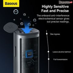 Máy đo nồng độ cồn tự động Baseus SafeJourney Pro Series Breathalyzer (màn hình LED USB )