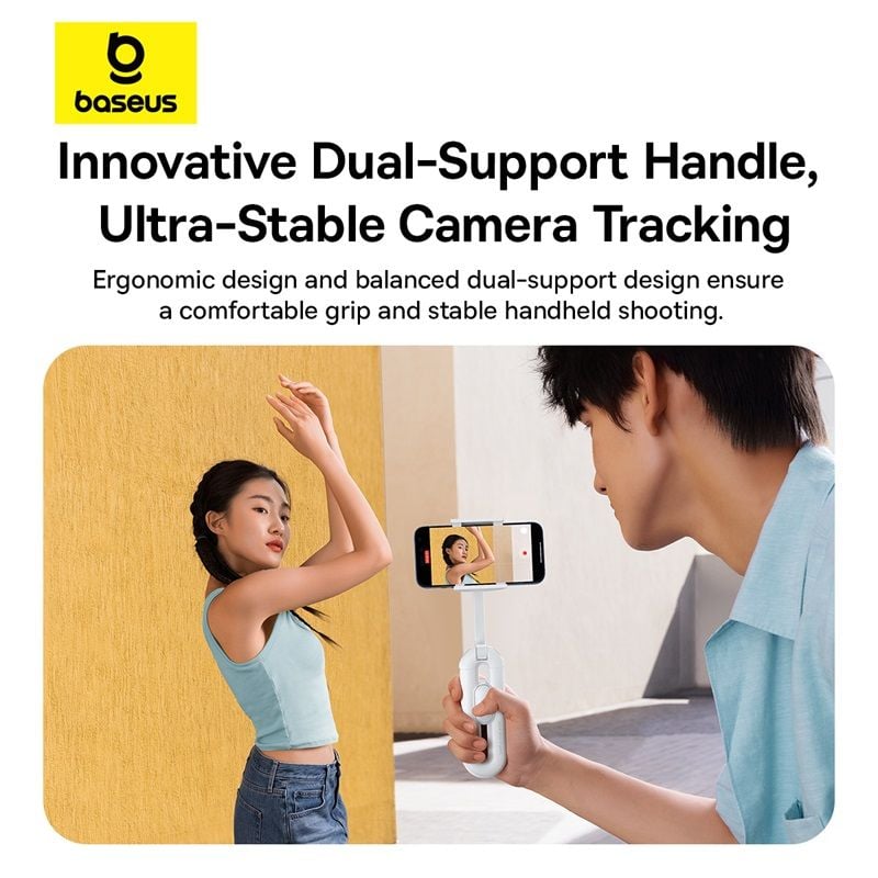 Gậy Selfie Từ Tính Baseus TechShot Series Dual-Support Phone (Nam Châm + Kẹp, Bluetooth Remote control)