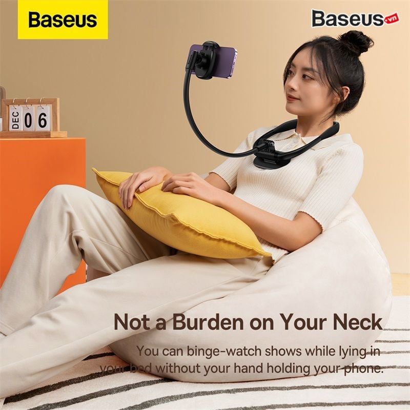 Kẹp Điện Thoại Quàng Cổ Đa Năng Baseus ComfortJoy Series Neck Phone Holder