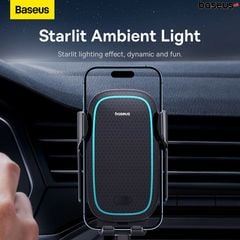 Giá Đỡ Điện Thoại Ô Tô Baseus Milky Way Pro Series Wireless Charging Electric Car Mount Phone Holder 15W