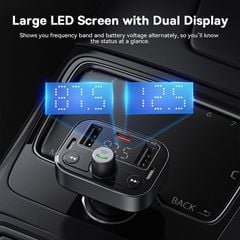 Bộ Tẩu Sạc Đa Năng Phát Nhạc Trên Xe Hơi Baseus S-09 Pro Series Car FM Transmitter