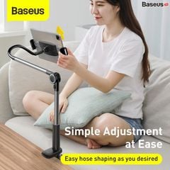 Bộ đế giữ điện thoại chân kẹp dùng cho IPad Baseus Otaku life rotary adjustment lazy holder Pro (Applicable for phone/iPad)