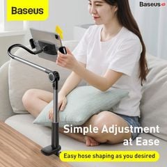 Bộ đế giữ điện thoại chân kẹp dùng cho IPad Baseus Otaku life rotary adjustment lazy holder Pro (Applicable for phone/iPad)