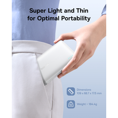 Pin Dự Phòng Baseus EnerFill FP21 10000mAh 22.5W (3-Port)