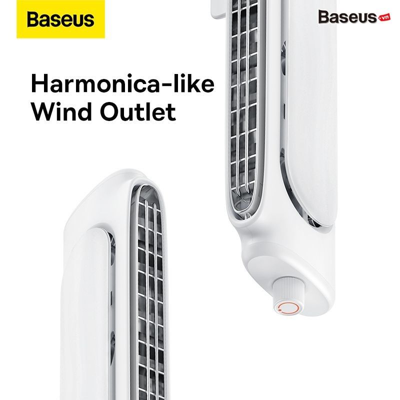 Quạt Mini Thông Minh Baseus Refreshing Monitor Clip-On & Stand-Up Desk Fan (Treo Màn Hình hoặc Để Bàn)