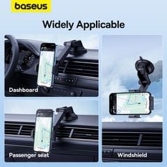 Baseus UltraControl Go Series Clamp-Type Phone Holder Dùng Cho Taplo (Suction Cup Version)