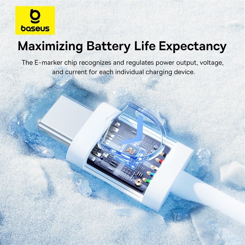 Cáp Sạc Nhanh Baseus Superior Series 2 C to C 100W (480Mbps)