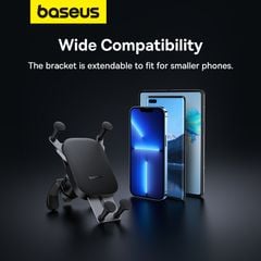 Giá Đỡ Điện Thoại Ô Tô Baseus UltraControl Mega Series Folding Screen Phone Car Mount