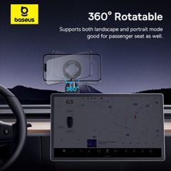 Giá Đỡ Điện Thoại Nam Châm Trên Ô Tô Baseus C02 Go Series (Stick-on Version)