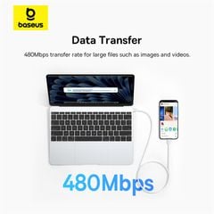 Cáp Sạc Nhanh Baseus Superior Series 2 C to C 100W (480Mbps)