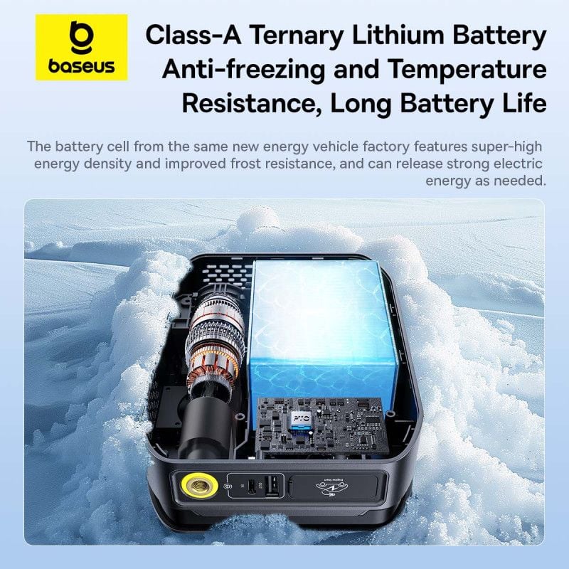 Bộ Kích Bình Cho Ô Tô Baseus Super Energy Series 4-in-1 Car Jump Starter (1200A, 7800mAh)