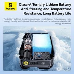 Bộ Kích Bình Cho Ô Tô Baseus Super Energy Series 4-in-1 Car Jump Starter (1200A, 7800mAh)