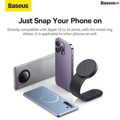 Giá Đỡ Điện Thoại Nam Châm Trên Ô Tô Baseus C02 Magnetic Phone Holder