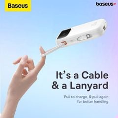 Pin Dự Phòng Sạc Nhanh Baseus Qpow2 Dual-Cable Digital Display 22.5W (10000mAh / 20000mAh)