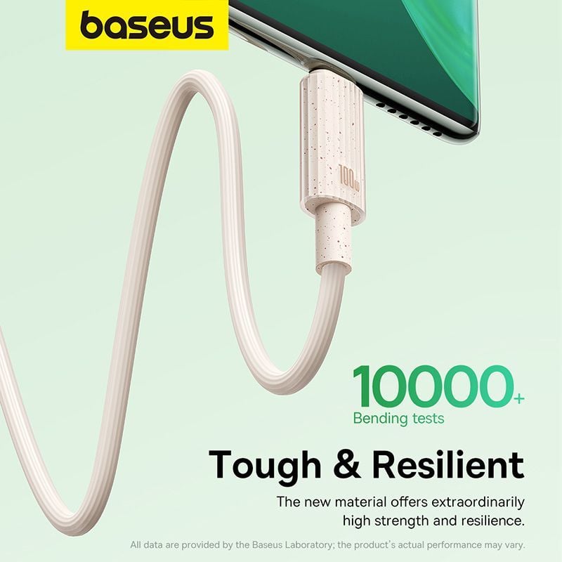 Cáp Sạc Nhanh Baseus Habitat Series USB to Type-C 100W (Fast Charging & Data Cable)