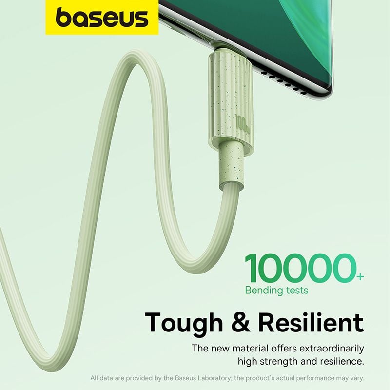 Cáp Sạc Nhanh Baseus Habitat Series Type-C to Type-C 100W Cho iPhone 15 Samsung Macbook Laptop (Fast Charging & Data Cable)