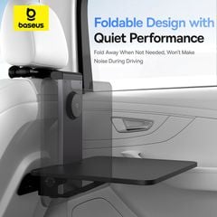Bàn Xếp Gắn Lưng Ghế Đa Năng Dùng Trên Ô Tô Baseus MagPro II for Backseat Headrests (Xoay 360°, 180° Vertical Adjustment)