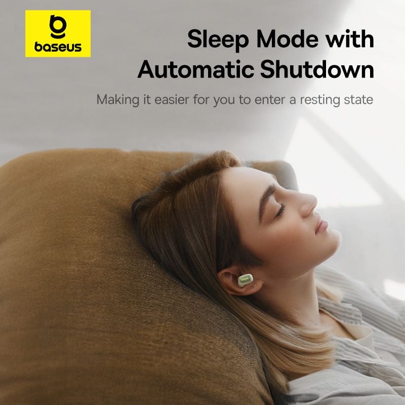Tai Nghe Không Dây TWS Baseus AirNora 3 ANC (Bluetooth v5.4, 6.5H, -45db Noise Cancellation, 4-Mic ENC)