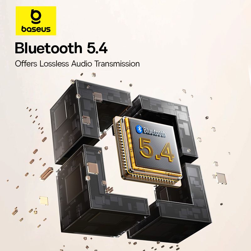 Tai Nghe Chụp Tai Không Dây Baseus Bowie H1s (Bluetooth v5.4, 120Hrs, BISA, ANC)