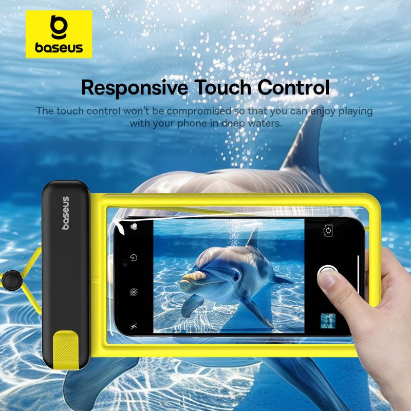 Túi Chống Nước Điện Thoại Baseus DeepDive Series Clip-on Air-Bag Waterproof Phone Pouch