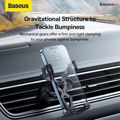 Giá đỡ điện thoại trên ô tô Baseus Gravity Air Vent New 2022