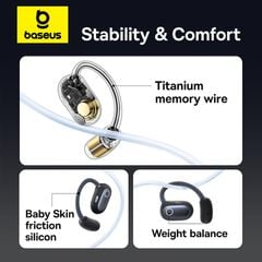 Tai Nghe Bluetooth Baseus Eli Sport 1 Open-Ear TWS Earbuds (Bluetooth 5.3)