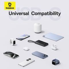 Pin Dự Phòng Baseus Bipow 2 Digital Display With Built-in USB-C Cable 10000mAh/20000mah 20W