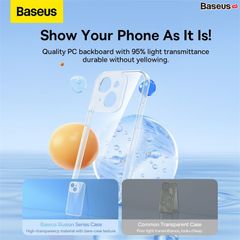 Ốp Lưng Chống Sốc, Chống Trầy Camera Baseus Illusion Series Protective Case Cho iPhone 12 14 Series