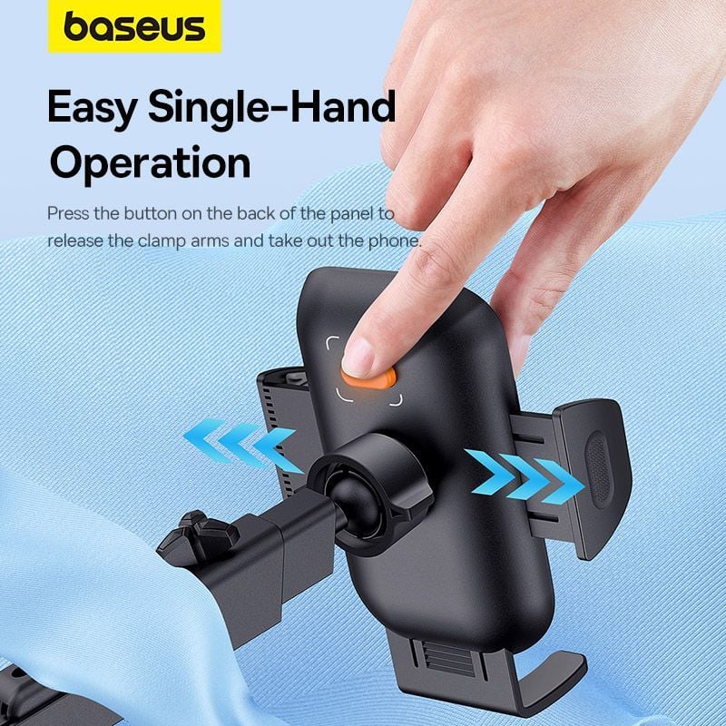 Baseus UltraControl Go Series Clamp-Type Phone Holder Dùng Cho Taplo (Suction Cup Version)