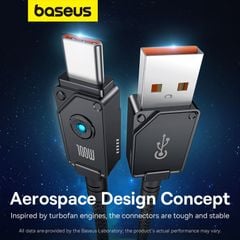 Cáp Sạc Nhanh Baseus Unbreakable Series USB Type C 100W (Fast Charging Data Cable)