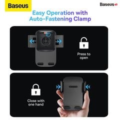 Giá Đỡ Điện Thoại Trên Ô Tô Baseus Easy Control Clamp Car Mount Holder Pro New 2022