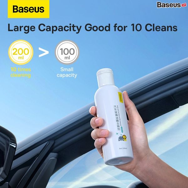 Dung Dịch Vệ Sinh Kính Xe Hơi Baseus Auto-care Car Glass Oil Film Remover