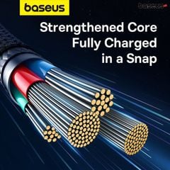 Cáp Sạc Nhanh Cho iPhone iPad Baseus Unbreakable Series USB to Lightning 2.4A (Fast Charging Data Cable)