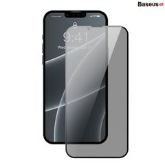 Kính cường lực Baseus 0.23mm curved-screen tempered glass screen protector with crack-resistant edges For iP 13 2021(2pcs/pack+Pasting Artifact)