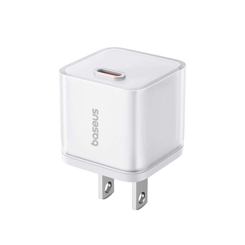 Củ Sạc Nhanh Baseus GaN5S Fast Charger 1C 20W Cho iPhone 15 14 13 Pro Max (PD/Quick Charge)