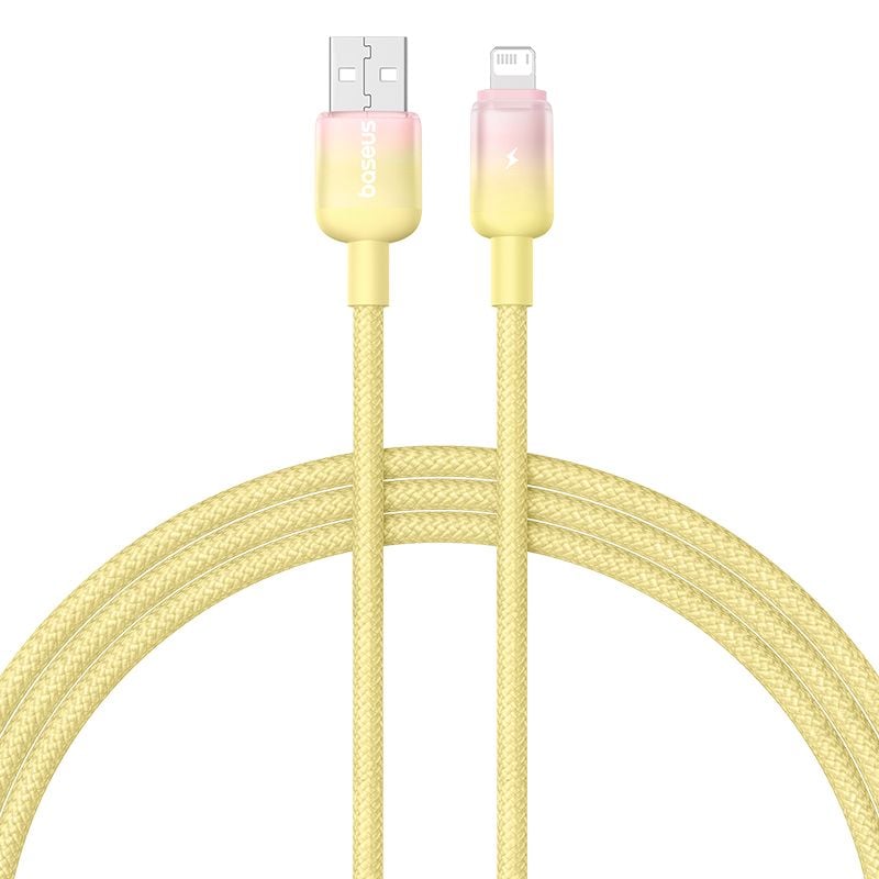 Cáp Sạc Nhanh USB to Lightning Baseus Discolor Series 2.4A (480Mbps)
