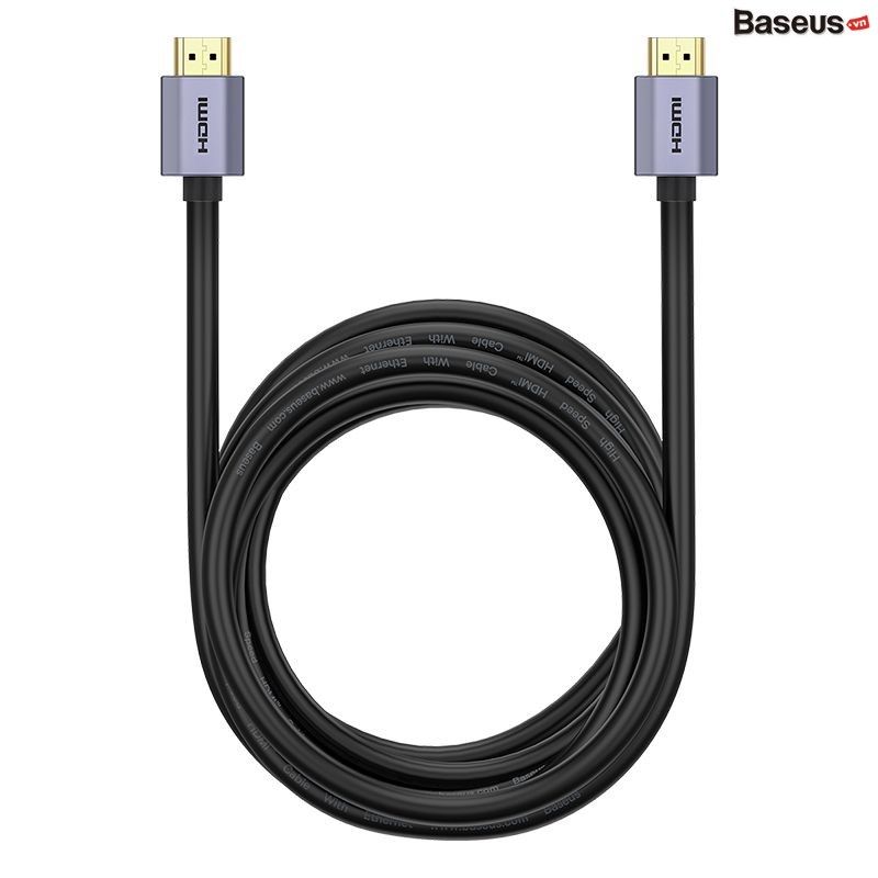 Cáp HDMI 4K Cao Cấp Baseus High Definition Series Graphene HDMI to HDMI  Adapter Cable