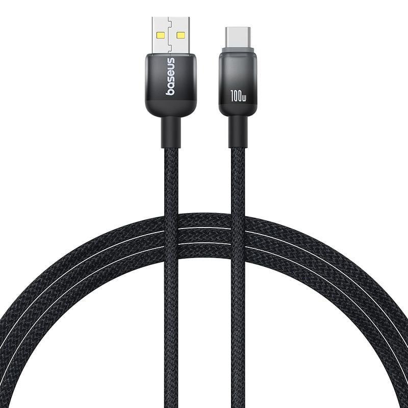 Cáp Sạc Nhanh USB to Type-C Baseus Discolor Series 100W (480Mbps)