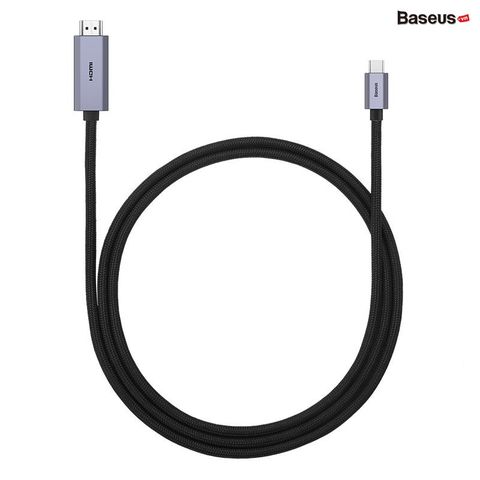 Cáp chuyển Baseus USB-C to HDMI – 4K/60Hz, truyền siêu nét, dùng cho điện thoại, tablet, MacBook, laptop