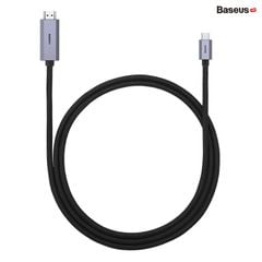 Cáp chuyển Baseus USB-C to HDMI – 4K/60Hz, truyền siêu nét, dùng cho điện thoại, tablet, MacBook, laptop