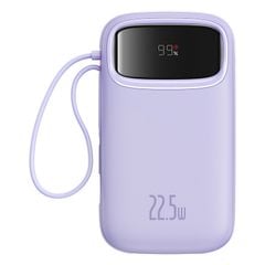 Pin Dự Phòng Sạc Nhanh Baseus Qpow2 Dual-Cable Digital Display 22.5W (10000mAh / 20000mAh)