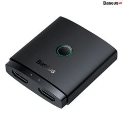 Bộ chuyển HDMI 2 chiều Baseus AirJoy – 1 thiết bị ra 2 màn hoặc 2 thiết bị vào 1 màn, hỗ trợ 4K@60Hz, 2K@120Hz