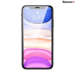 Miếng Dán Cường Lực Siêu Bền Cho IPhone 11 Baseus 0.3mm Full-glass Crystal Tempered Glass Film